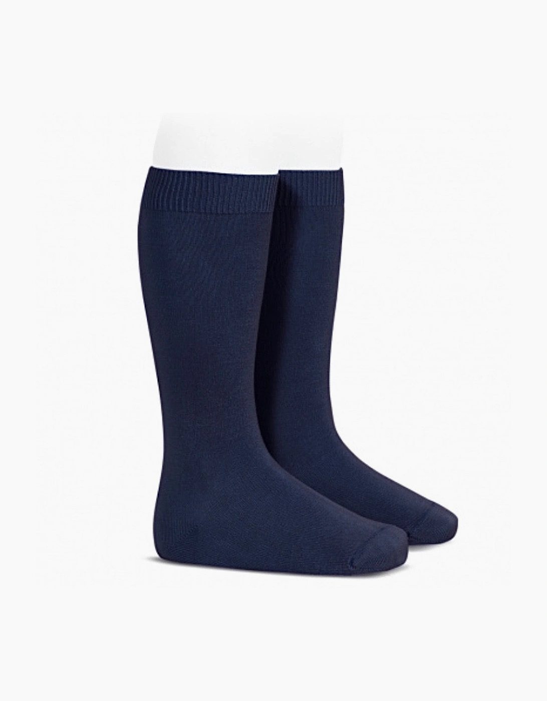 Navy 480 Plain Knee Socks