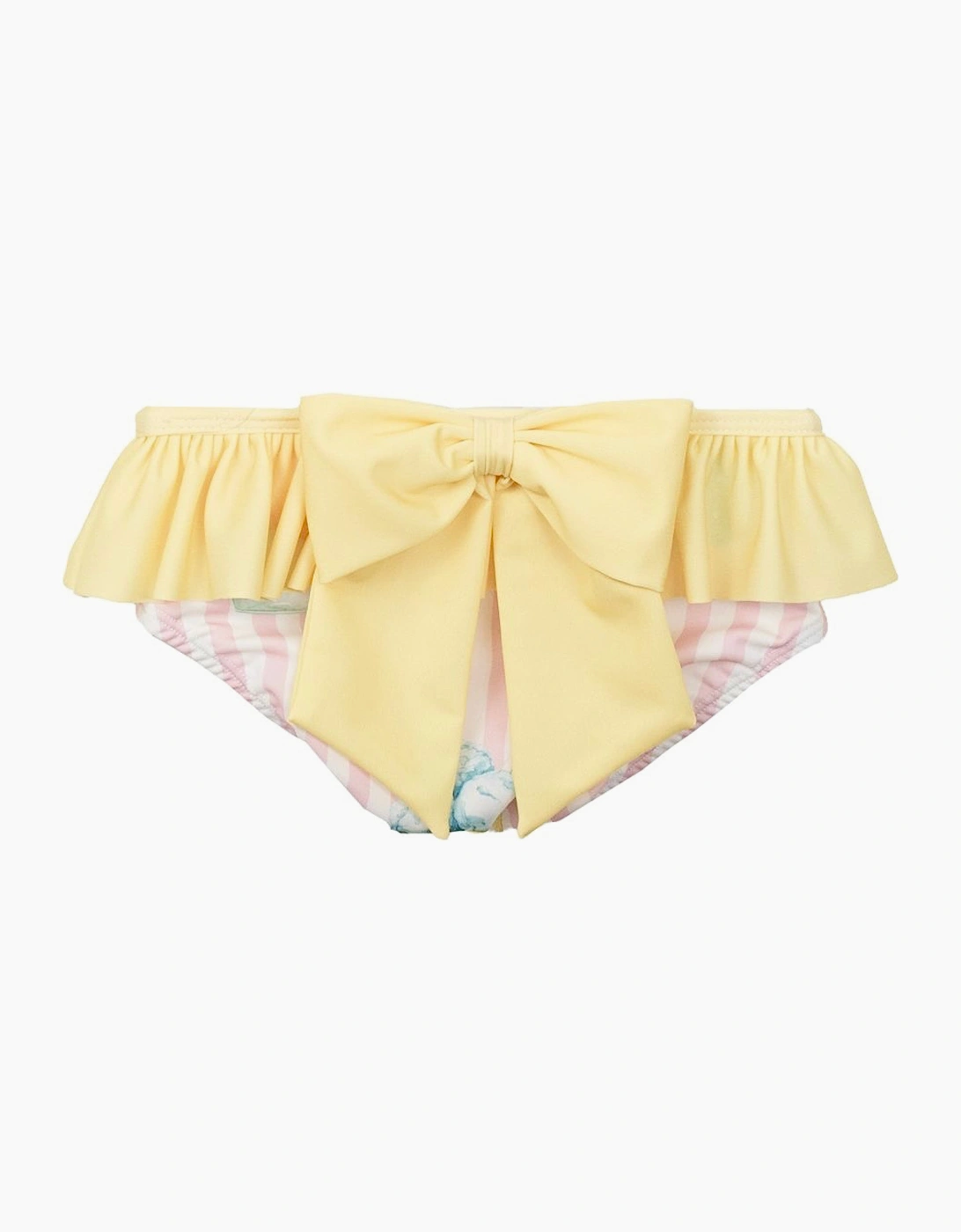 Girls Pink Ice Cream Print Swim Knickers