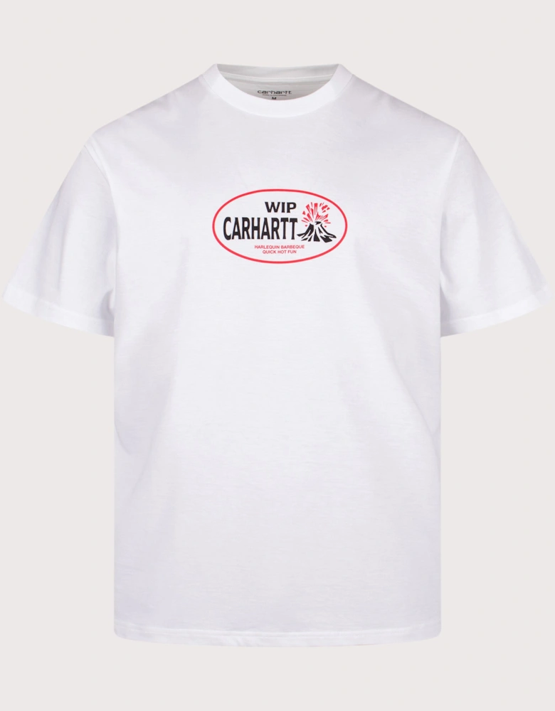 Loose Fit Harlequin BBQ T-Shirt