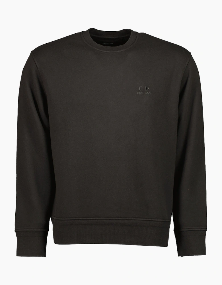 Diagonal Fleece Logo Sweatshirt