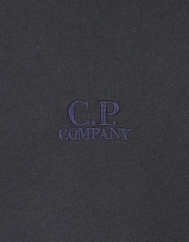 Diagonal Fleece Logo Sweatshirt