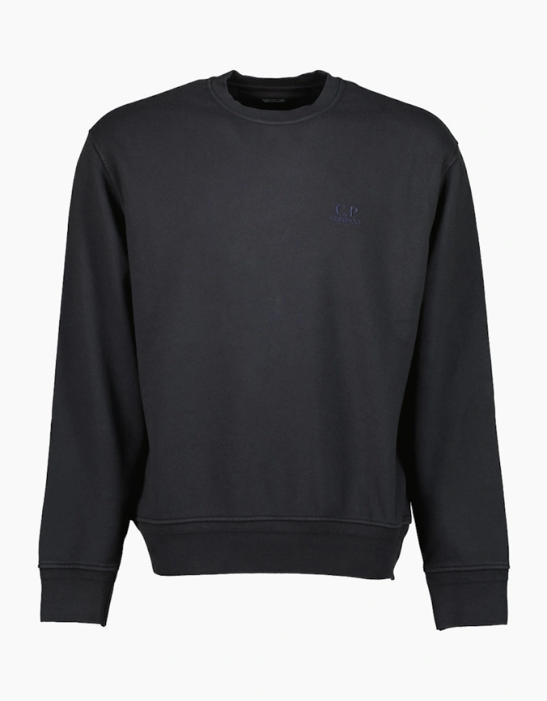 Diagonal Fleece Logo Sweatshirt