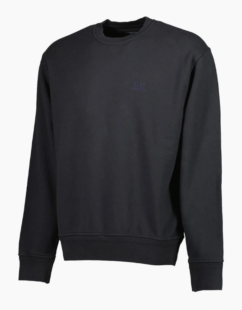 Diagonal Fleece Logo Sweatshirt