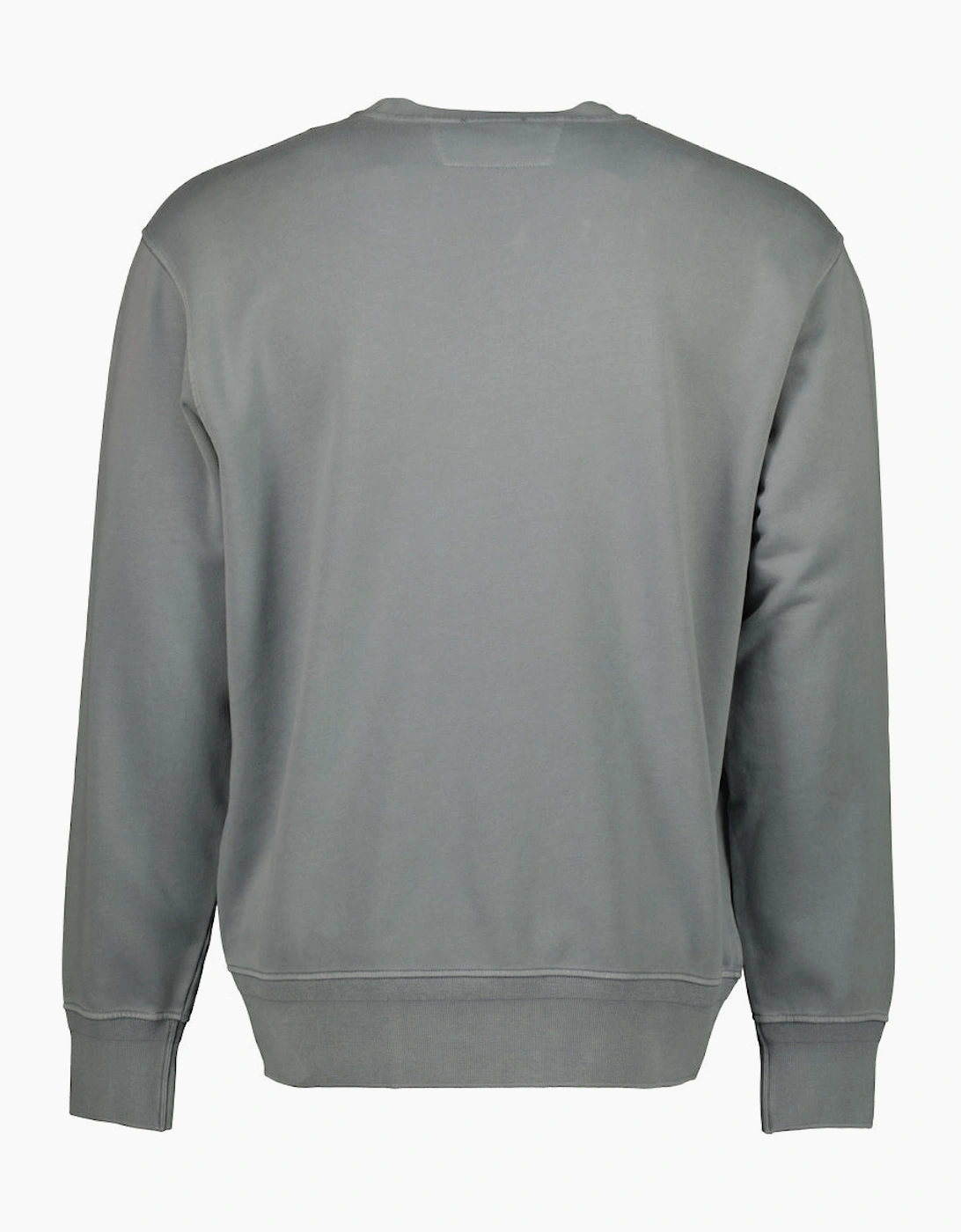Diagonal Fleece Resist Dyed Logo Sweatshirt