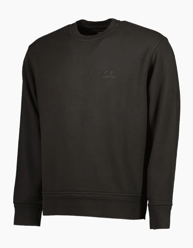 Diagonal Fleece Logo Sweatshirt