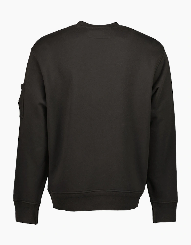 Diagonal Fleece Lens Sweatshirt
