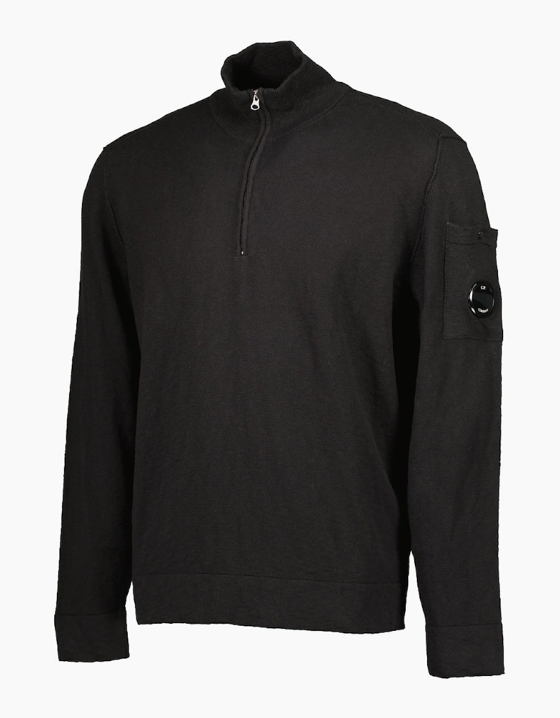 Cotton/Nylon Quarter Zip Knit
