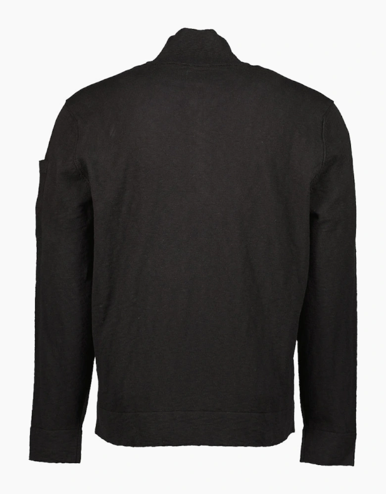 Cotton/Nylon Quarter Zip Knit