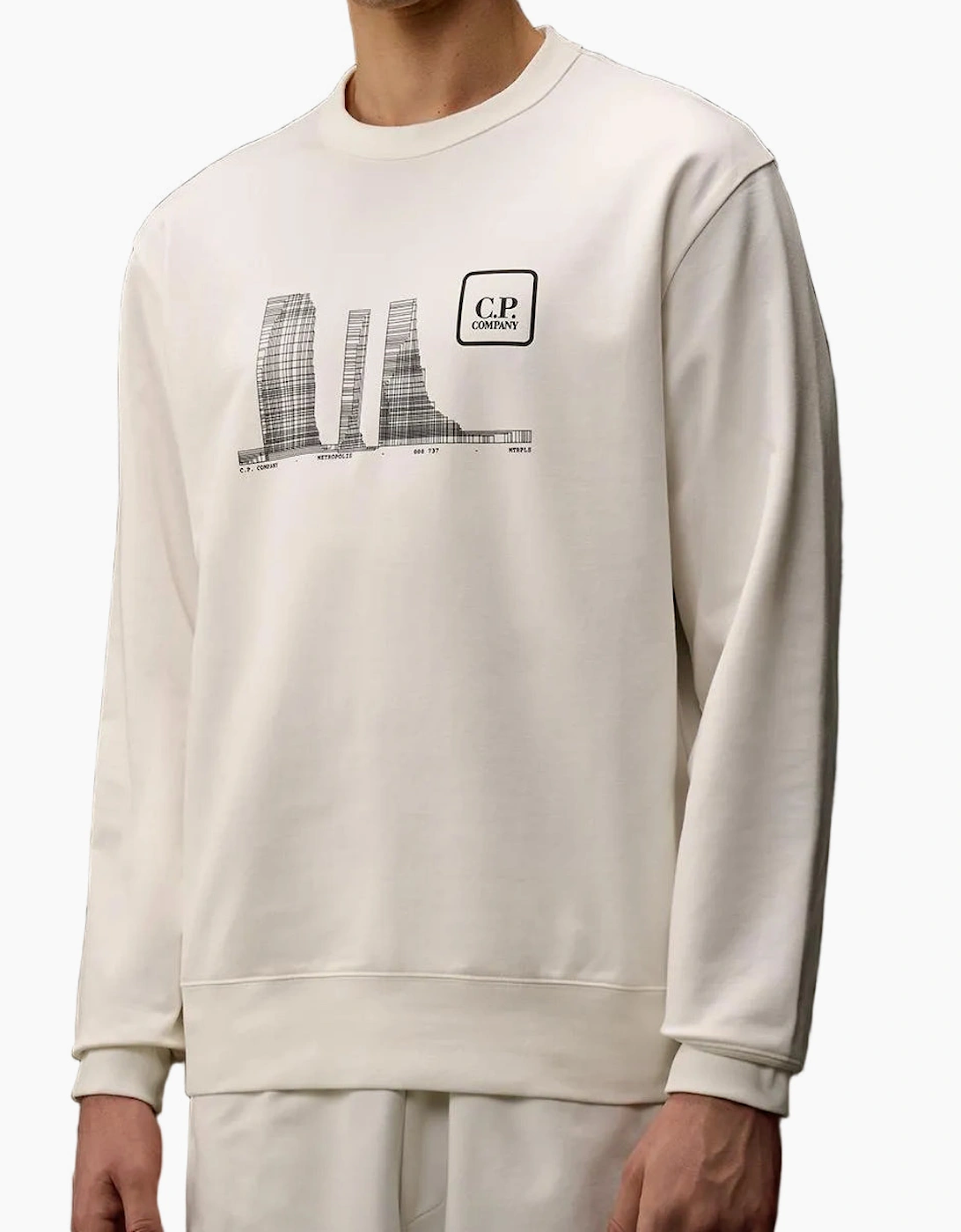 Metropolis Stretch Fleece Graphic Sweatshirt