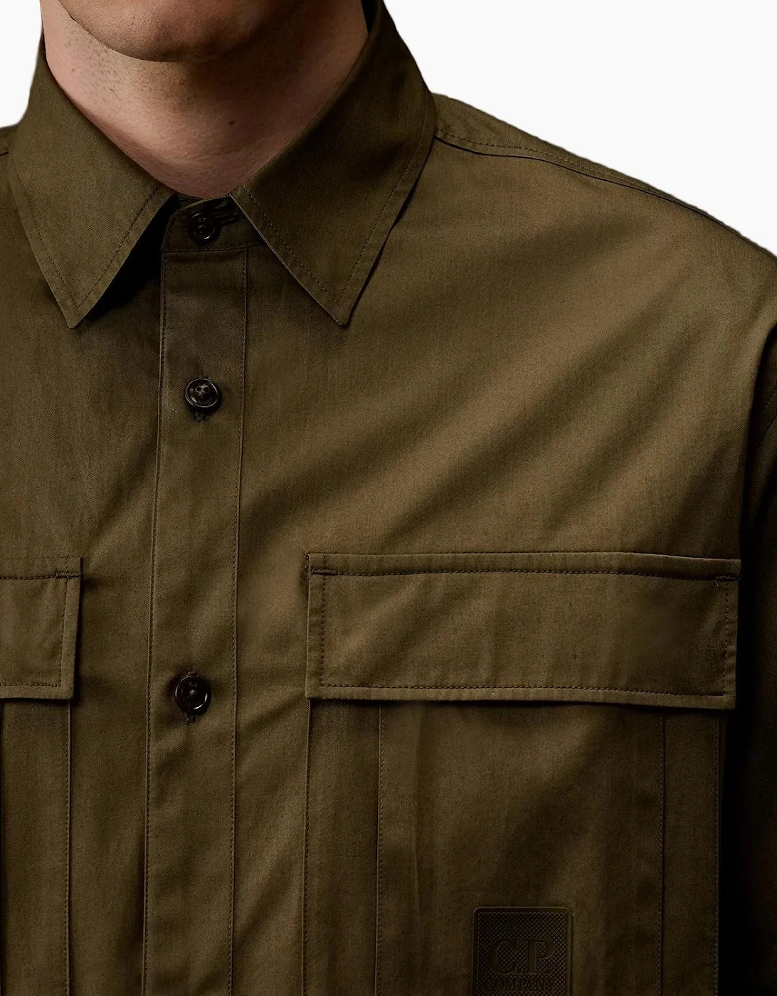 Metropolis Short Sleeve Gabardine Shirt