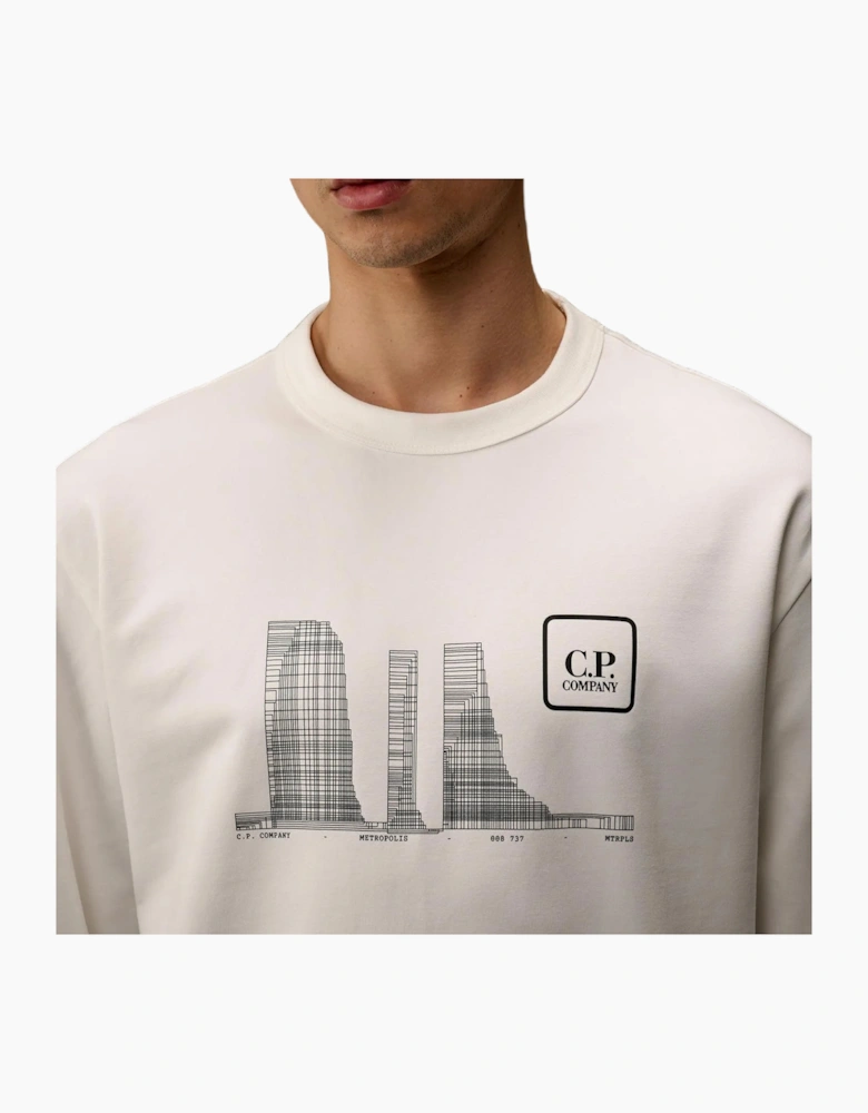 Metropolis Stretch Fleece Graphic Sweatshirt