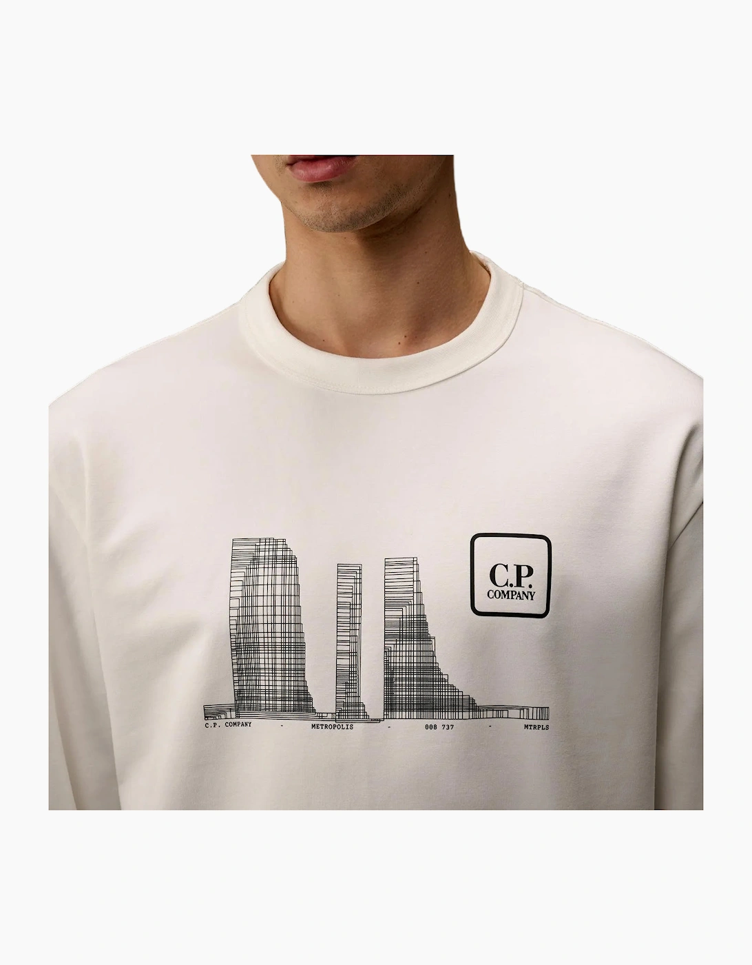 Metropolis Stretch Fleece Graphic Sweatshirt