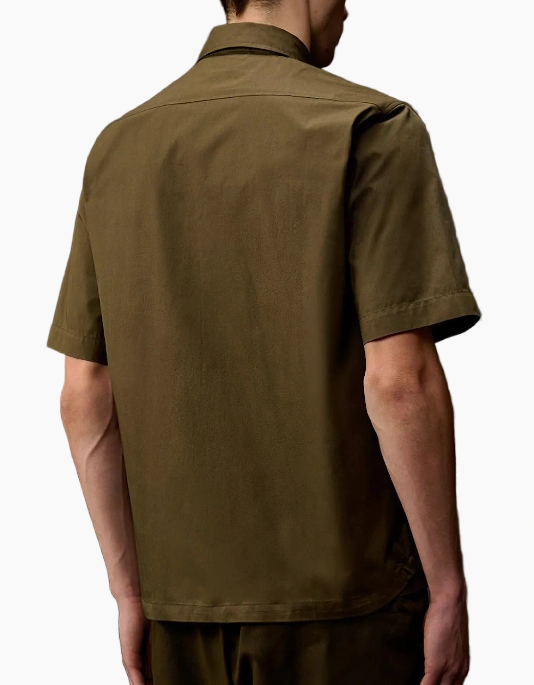 Metropolis Short Sleeve Gabardine Shirt