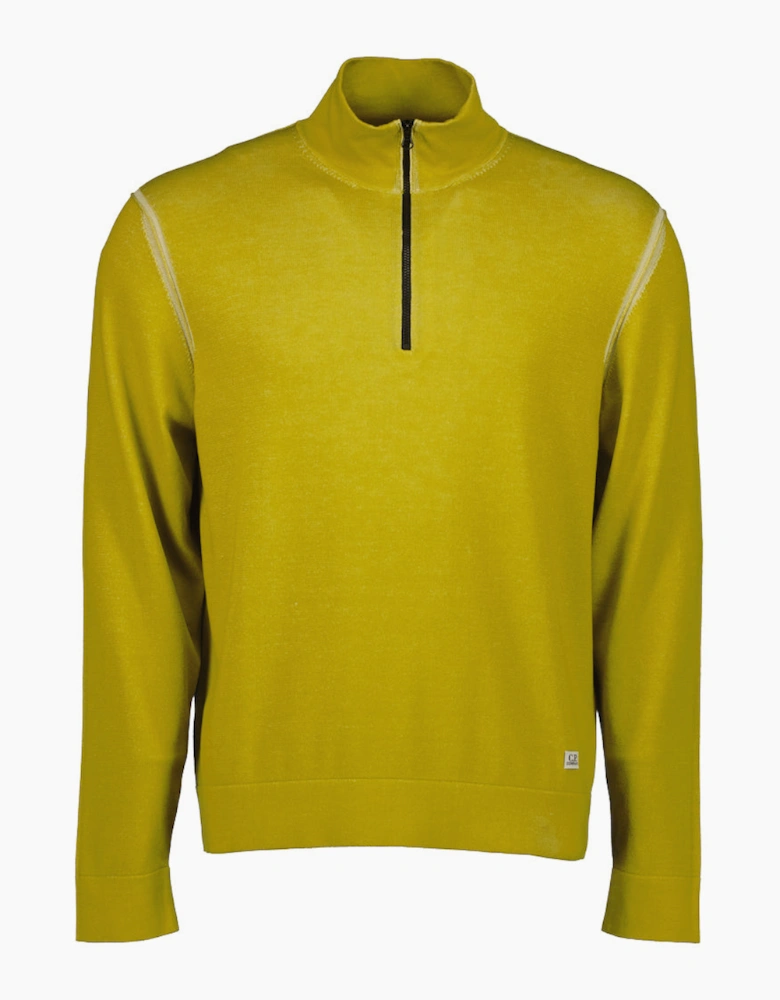 Cotton/Nylon Quarter Zip Knit