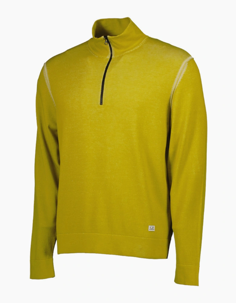 Cotton/Nylon Quarter Zip Knit