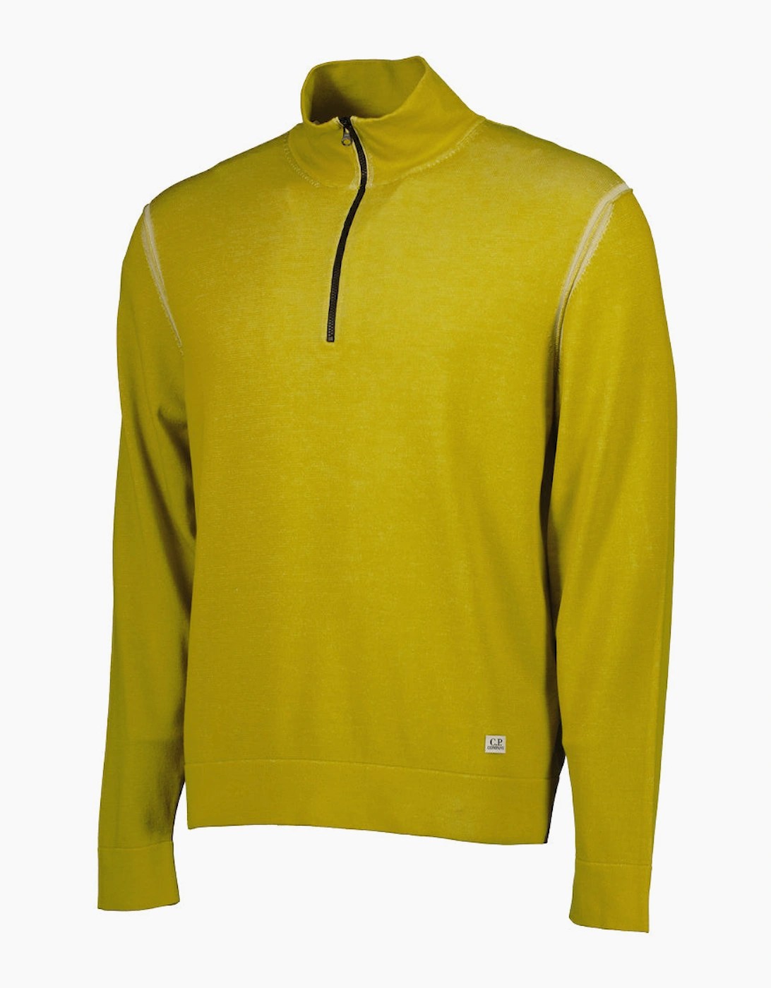 Cotton/Nylon Quarter Zip Knit