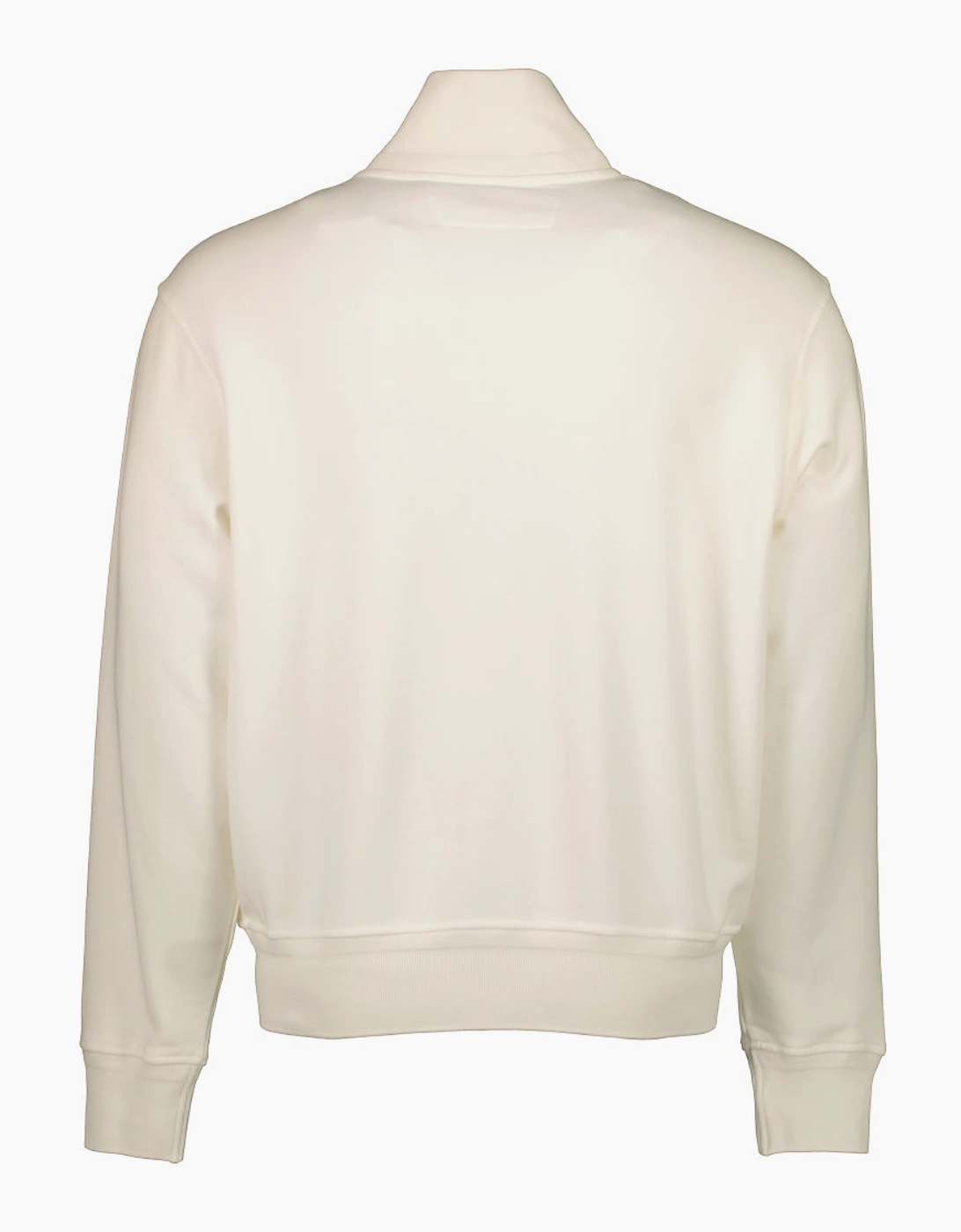 Diagonal Fleece Logo Cardigan