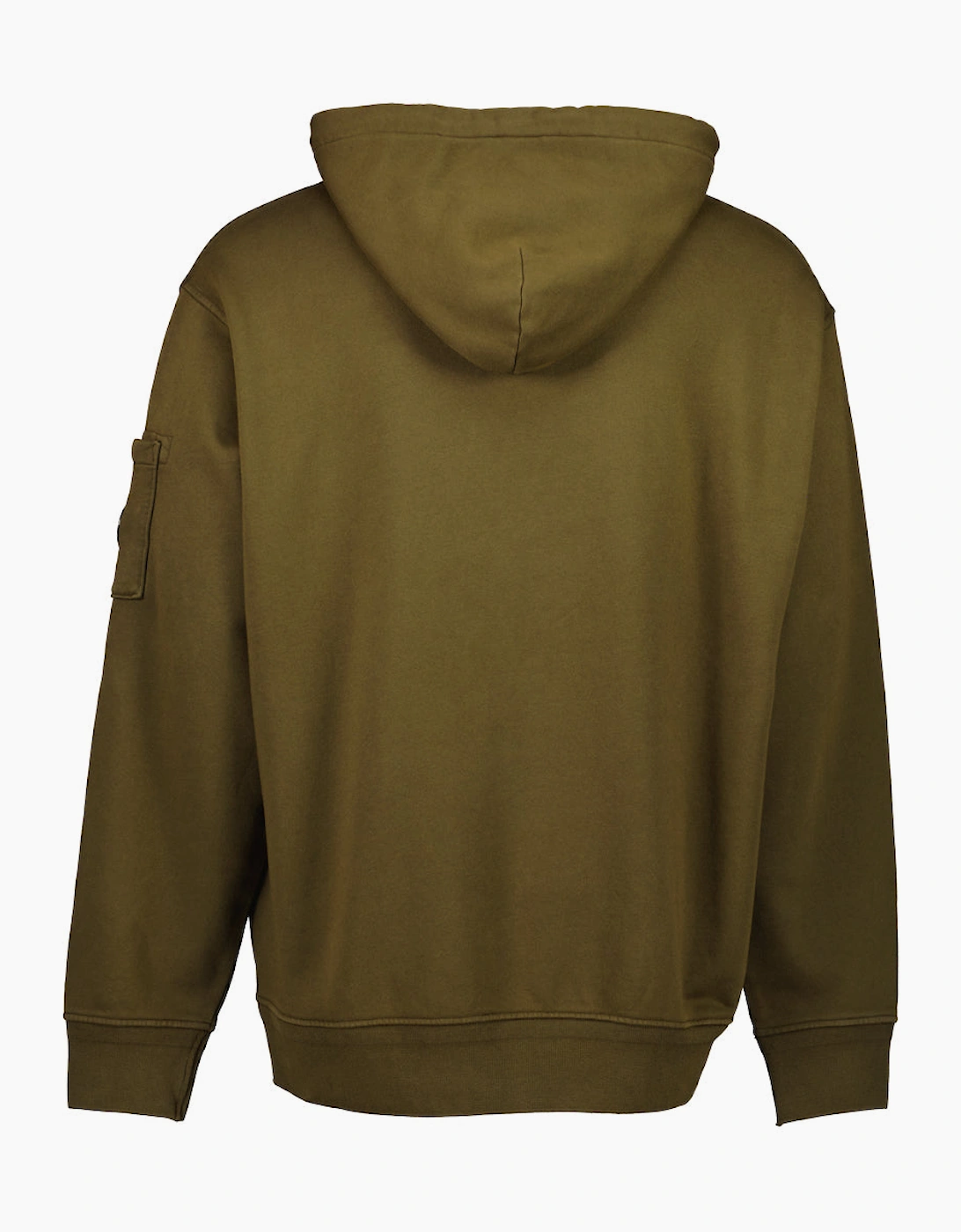 Diagonal Fleece Lens Hoodie