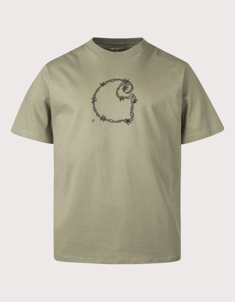 Loose Fit Barbwire C T-Shirt