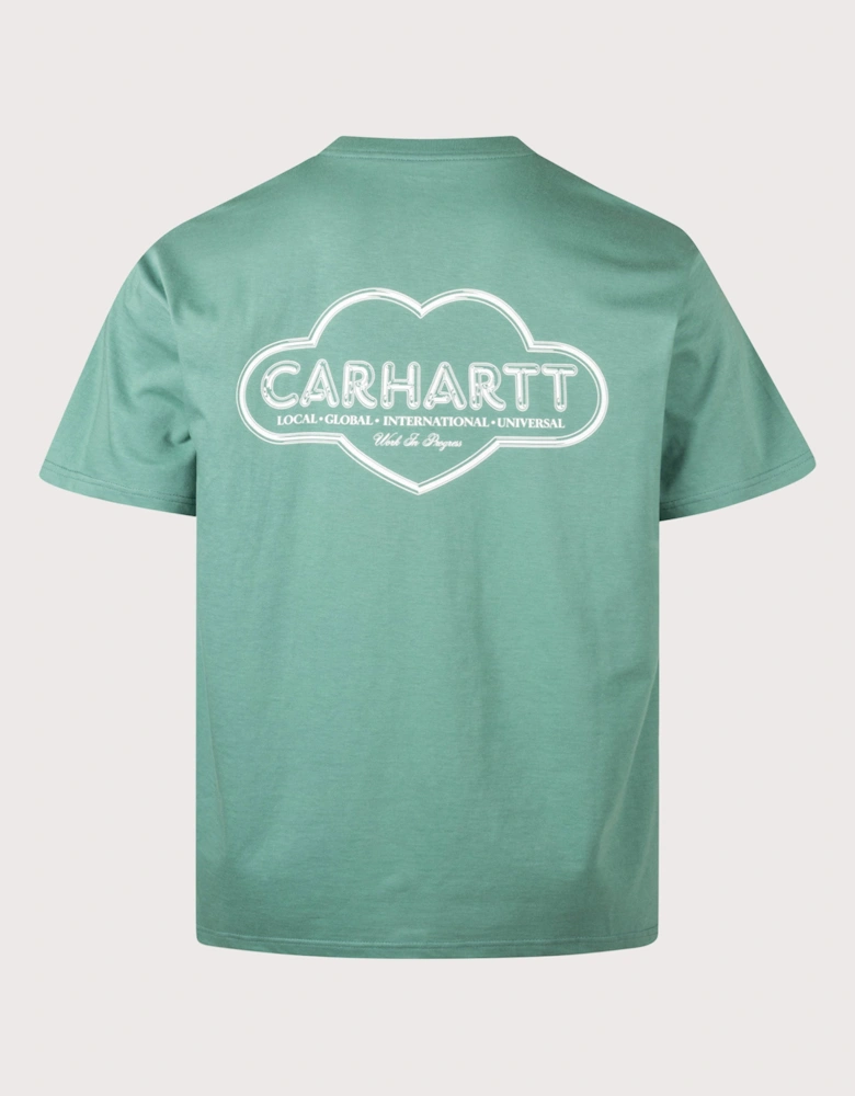 Loose Fit Cloud Heart T-Shirt