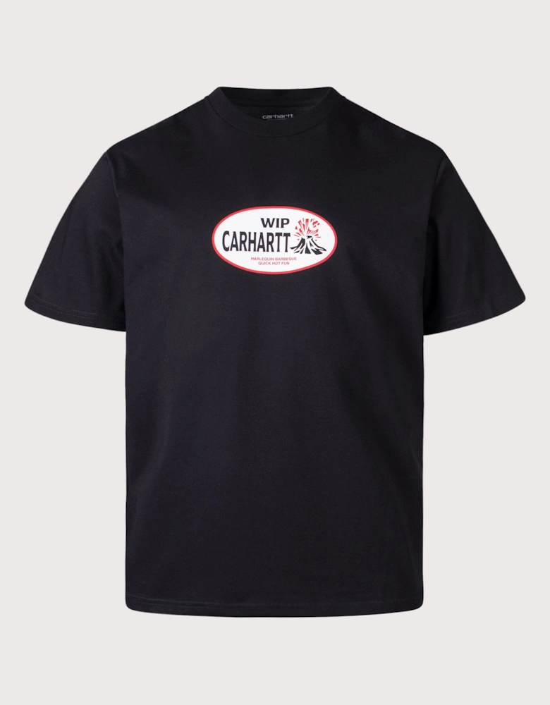 Loose Fit Harlequin BBQ T-Shirt