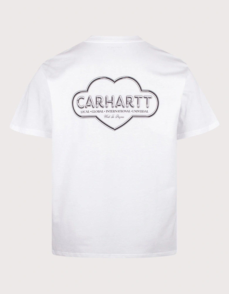 Loose Fit Cloud Heart T-Shirt