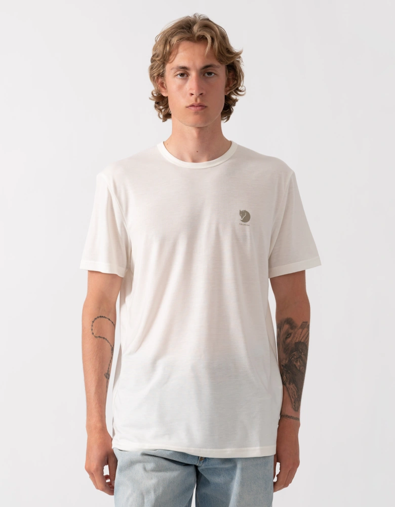 Fjallraven High Coast Short Sleeve Mens Top - Eggshell 111