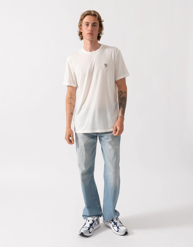 Fjallraven High Coast Short Sleeve Mens Top - Eggshell 111