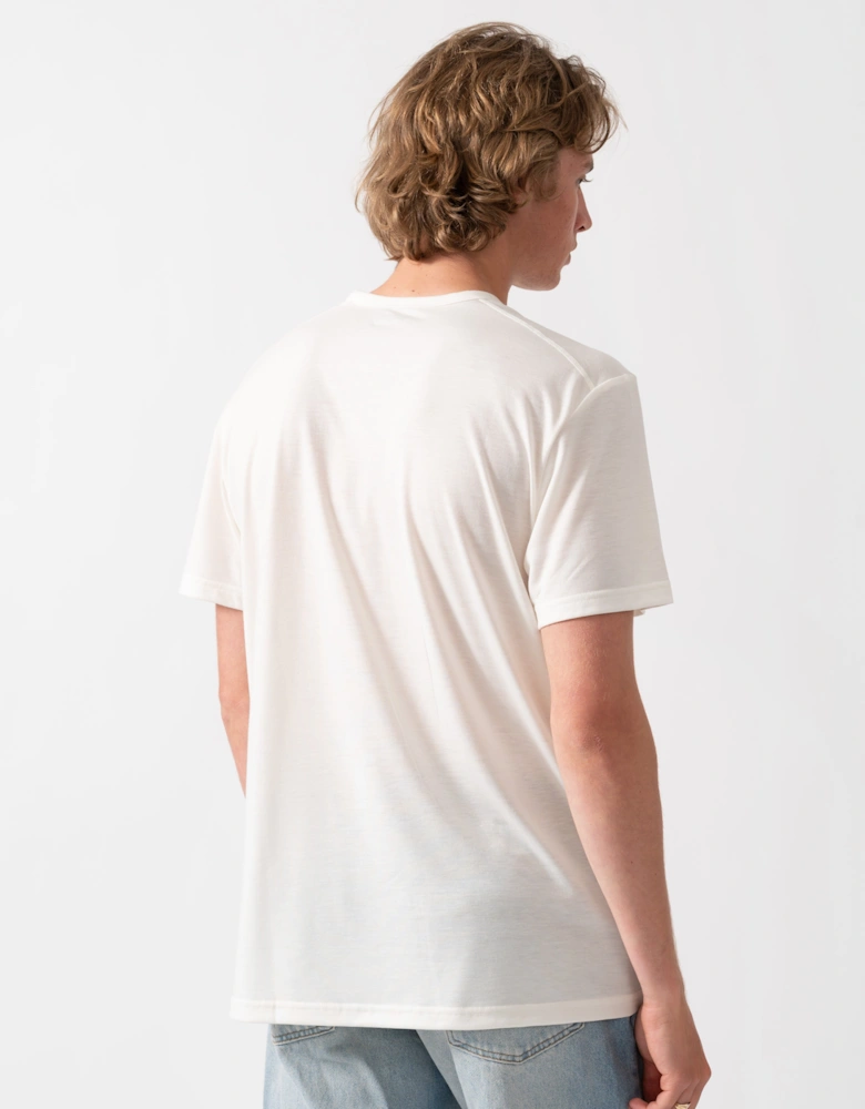 Fjallraven High Coast Short Sleeve Mens Top - Eggshell 111