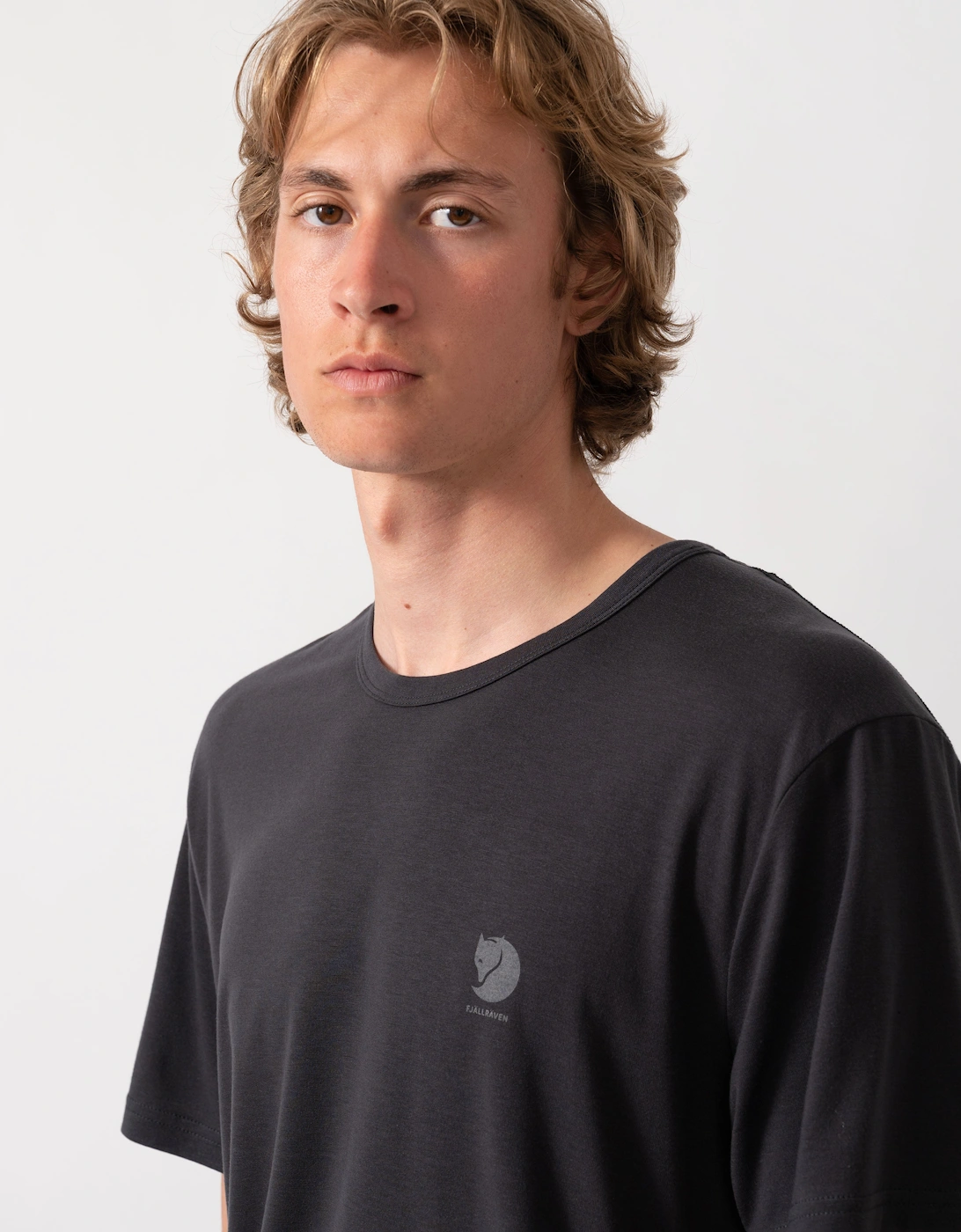 Fjallraven High Coast Short Sleeve Mens Top - Black 550
