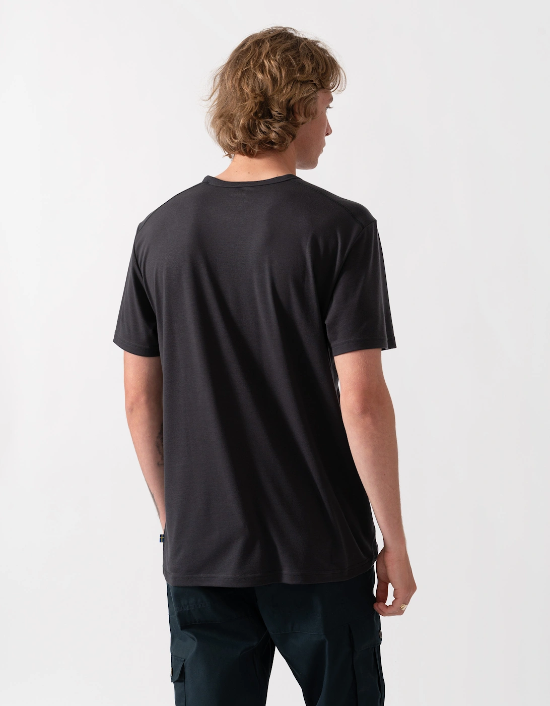 Fjallraven High Coast Short Sleeve Mens Top - Black 550