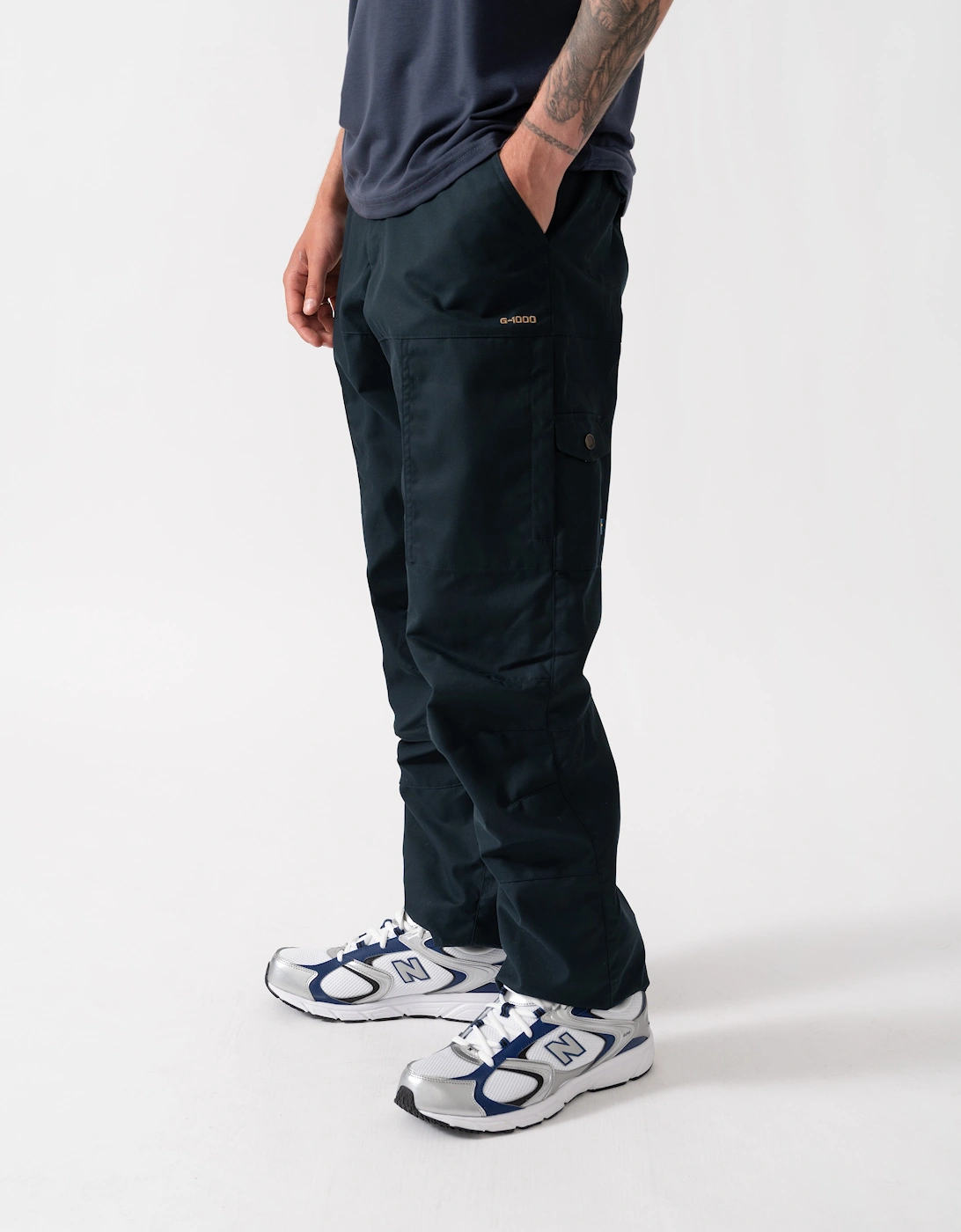 Fjallraven Karl Pro Mens Outdoor Trousers - Dark Navy 555