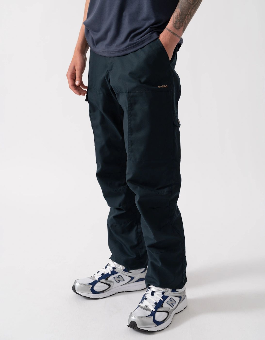 Fjallraven Karl Pro Mens Outdoor Trousers - Dark Navy 555