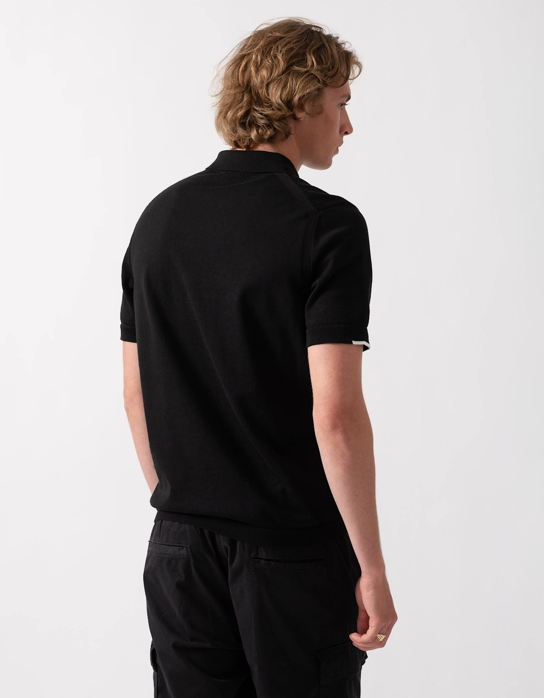 BOSS Green Ever-X PS Mens Polo Shirt - Black 001
