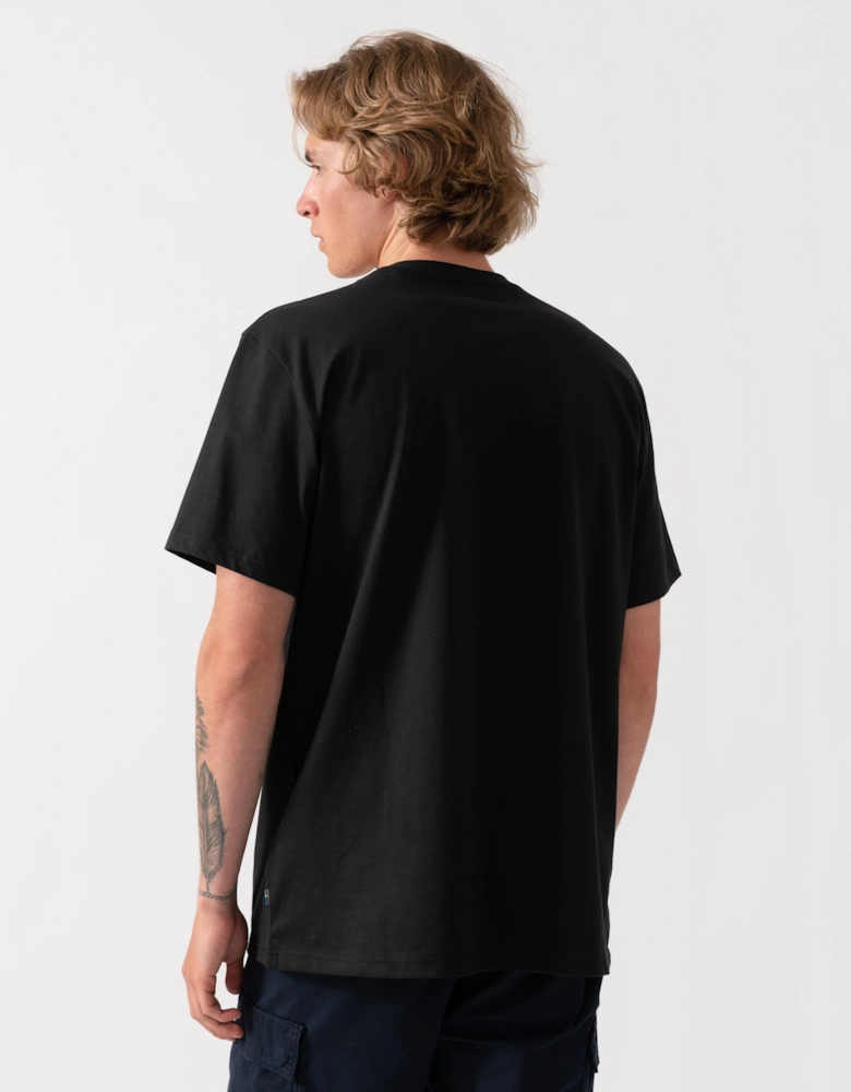Fjallraven Heavy Classic Mens T-Shirt - Black 550