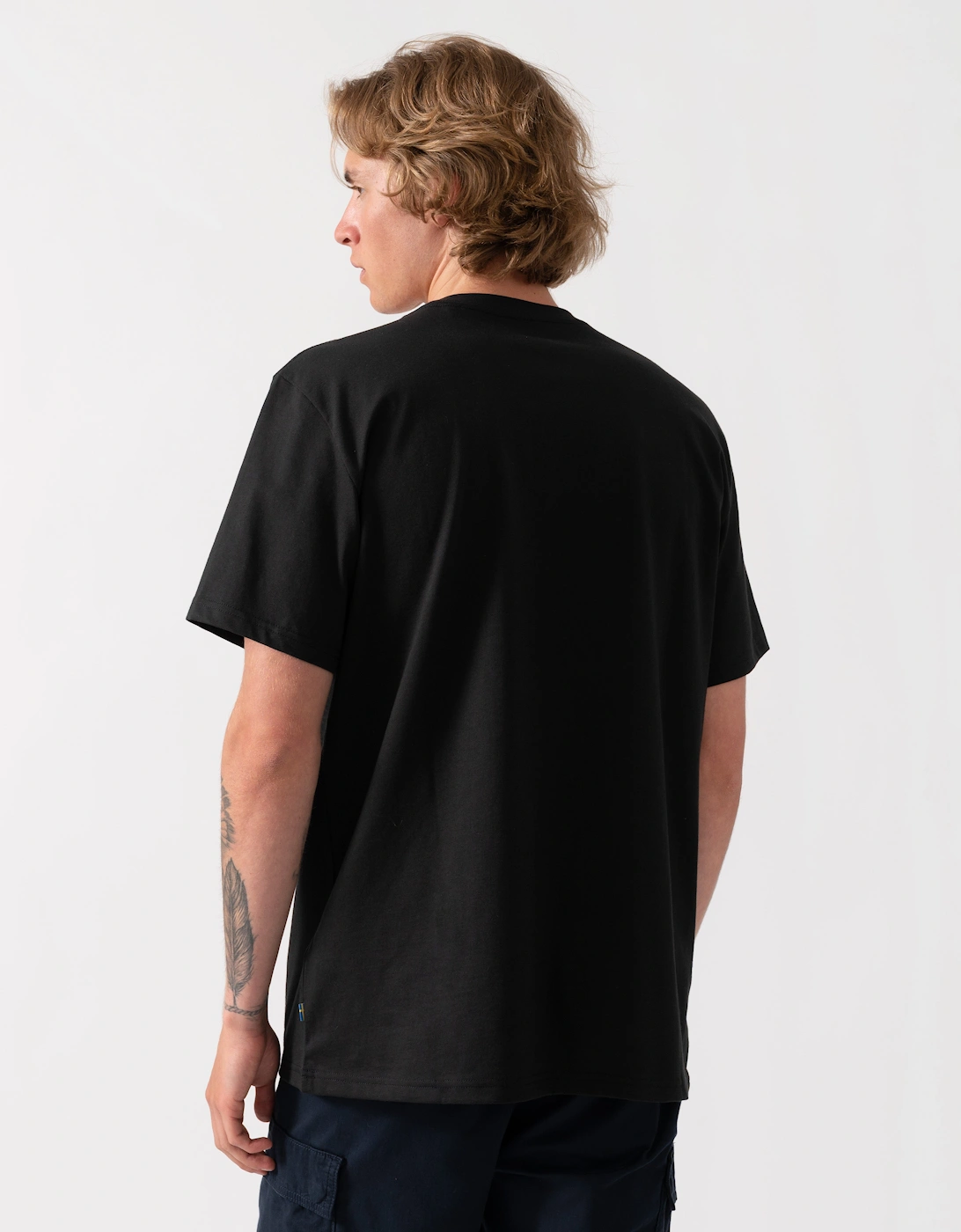 Fjallraven Heavy Classic Mens T-Shirt - Black 550
