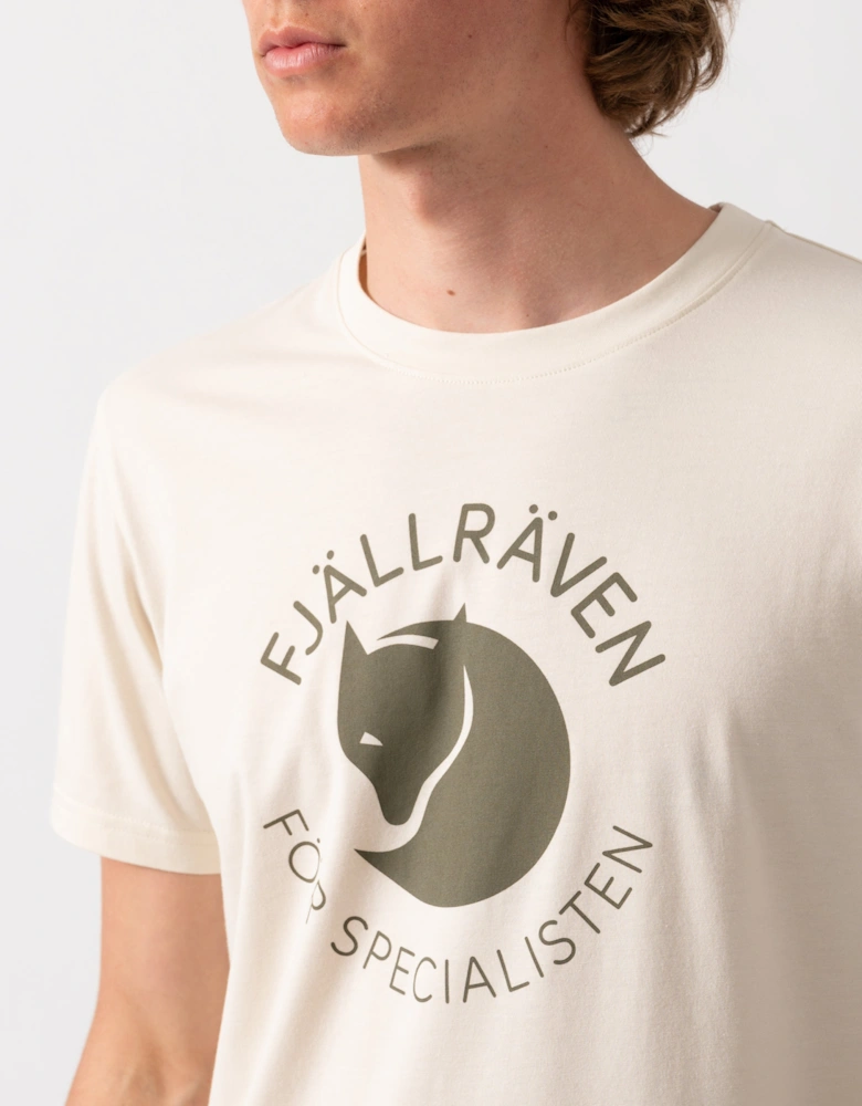 Fjallraven Fox Mens T-Shirt - Chalk White 113