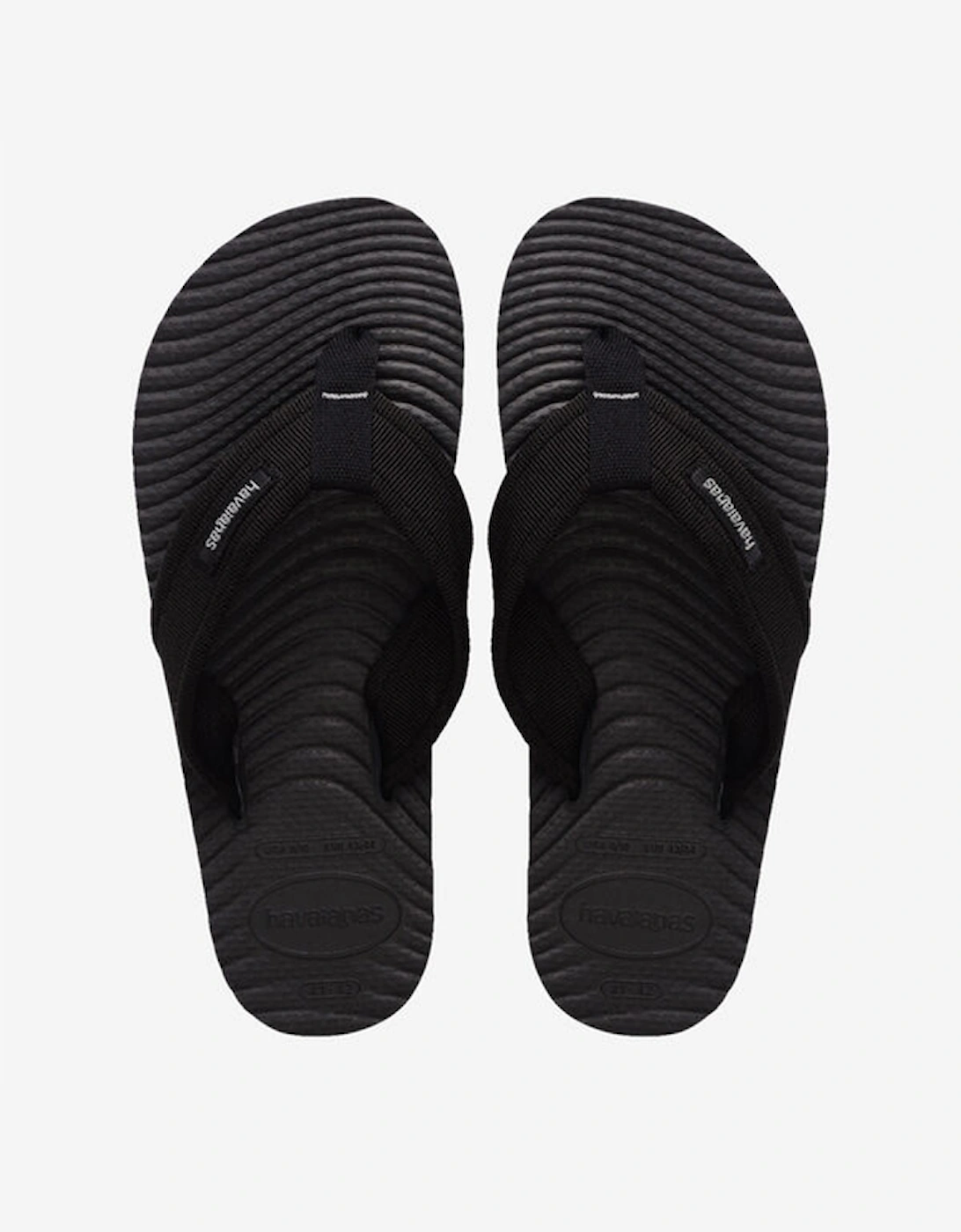 Havaianas Men's Black Surfer Coast Flip Flops - Size 11/11.5/12