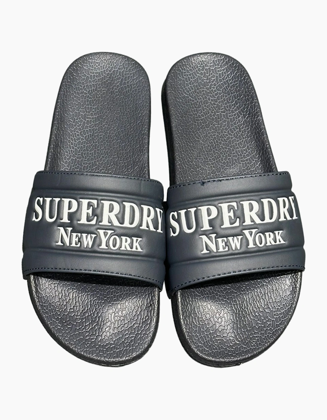 Superdry Womens Destination Pool Slides, 2 of 1