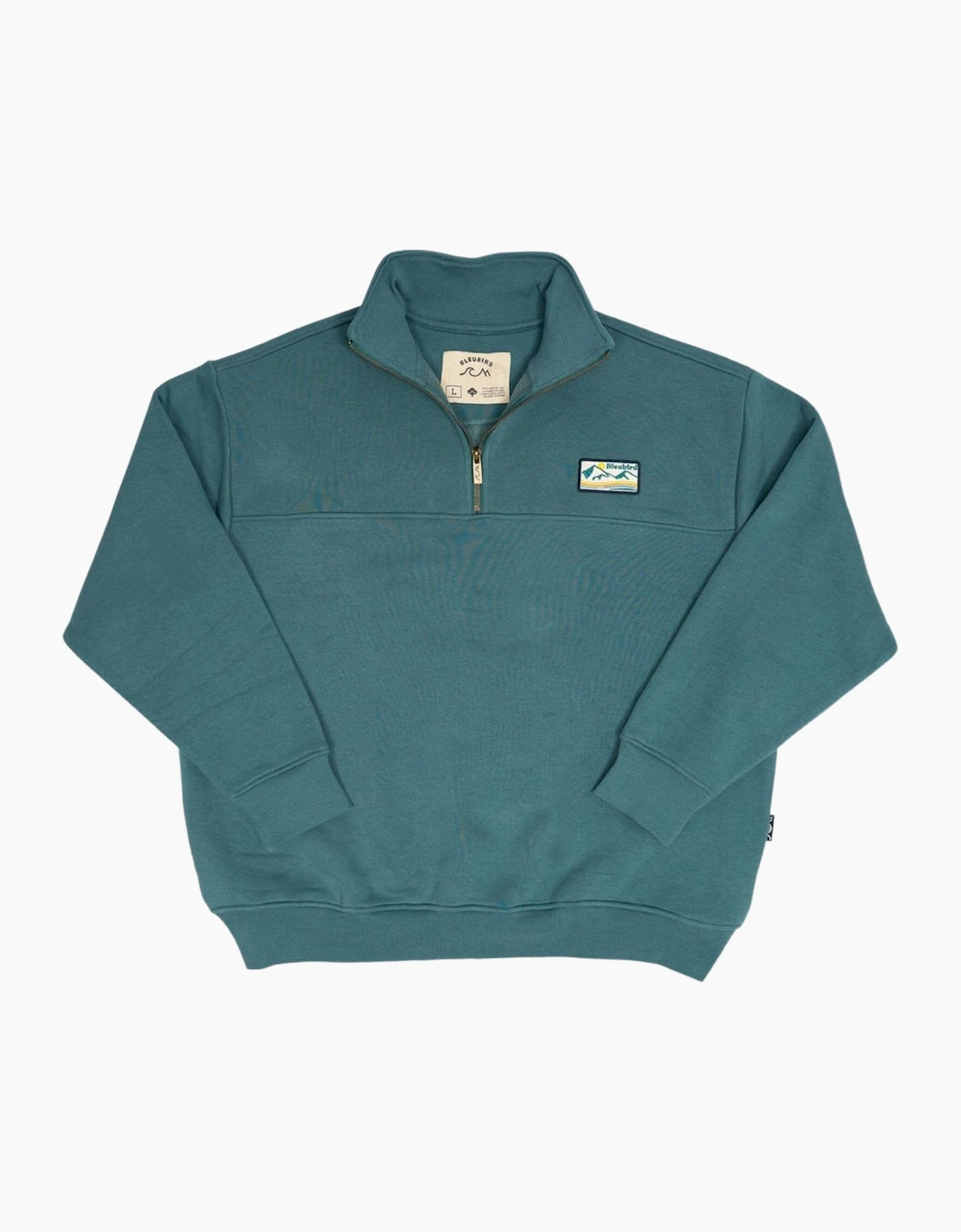 Bleubird Bracken Quarter Zip Sweatshirt, 2 of 1