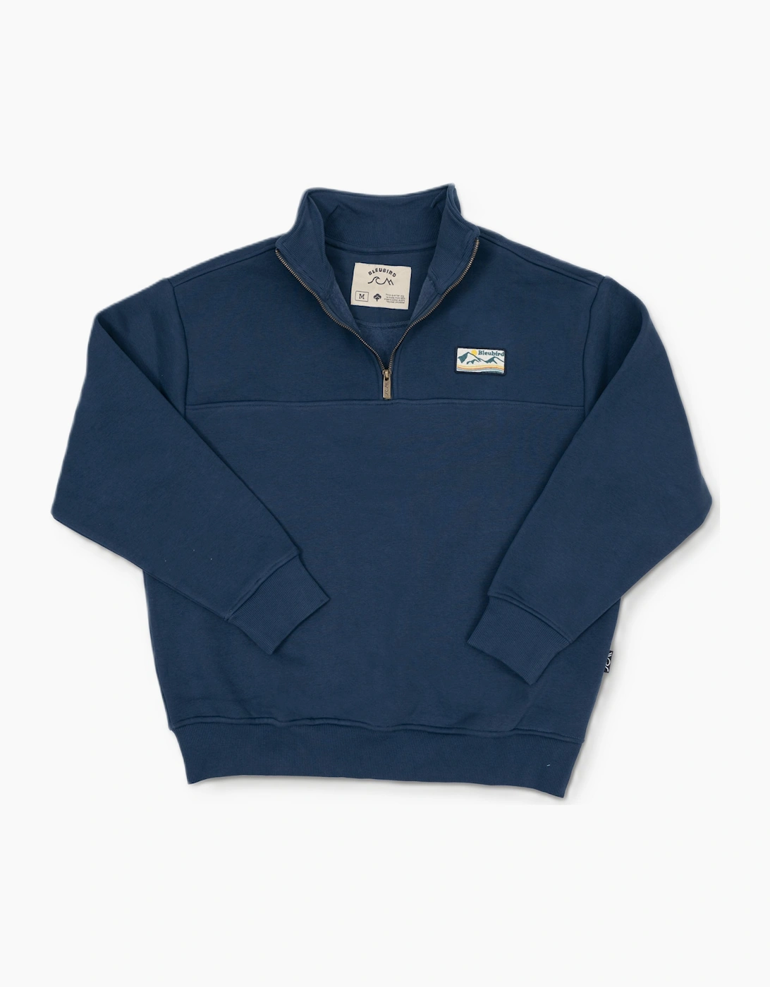 Bleubird Bracken Quarter Zip Sweatshirt, 2 of 1