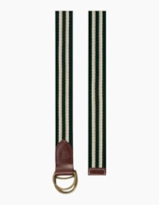 Dark Pine Green Stripe