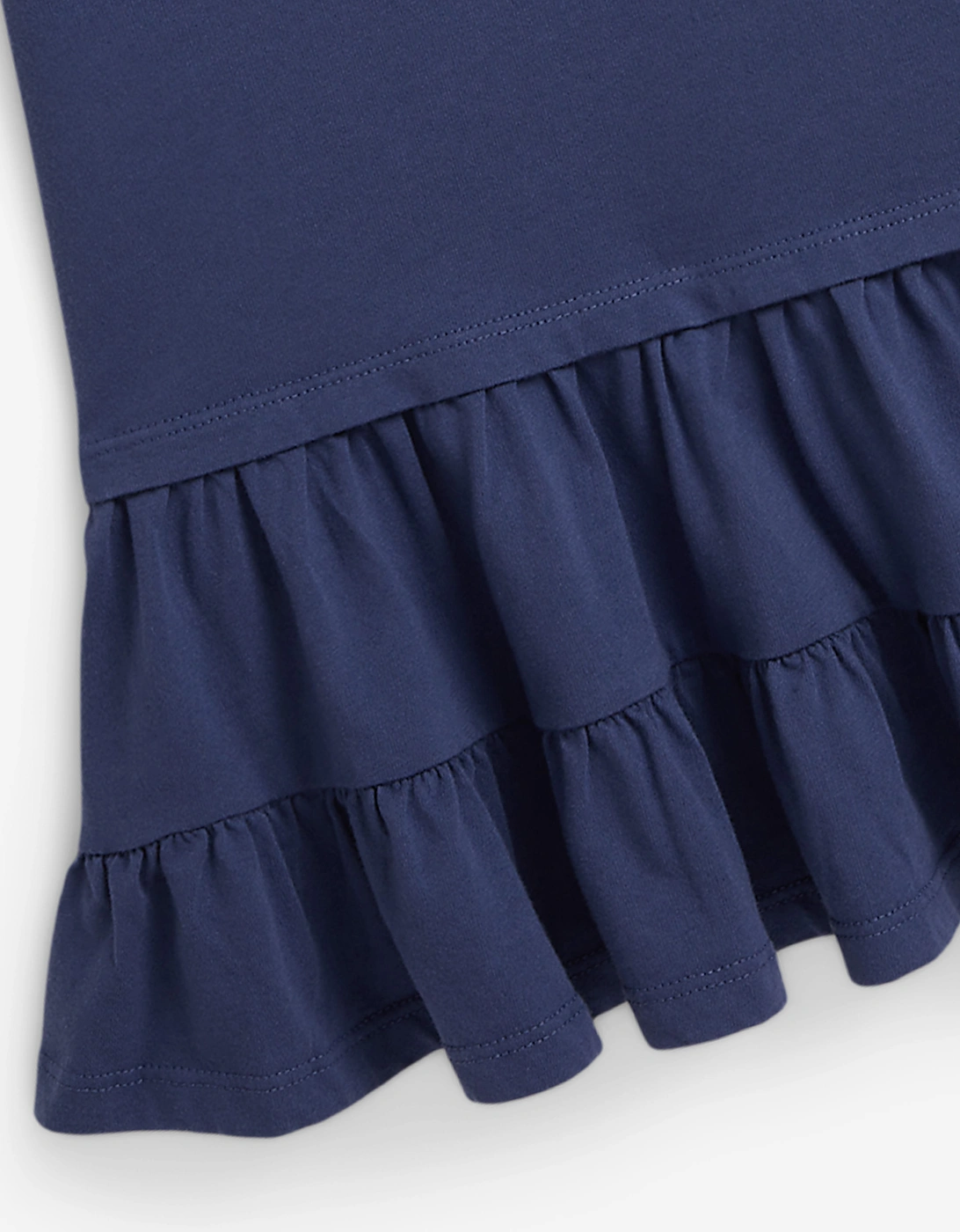 Ralph Lauren Girls Polo Bear Jersey Dress in Blue