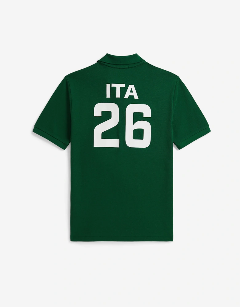 Ralph Lauren Boys Italia Polo Shirt in Green