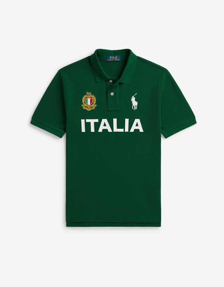 Ralph Lauren Boys Italia Polo Shirt in Green