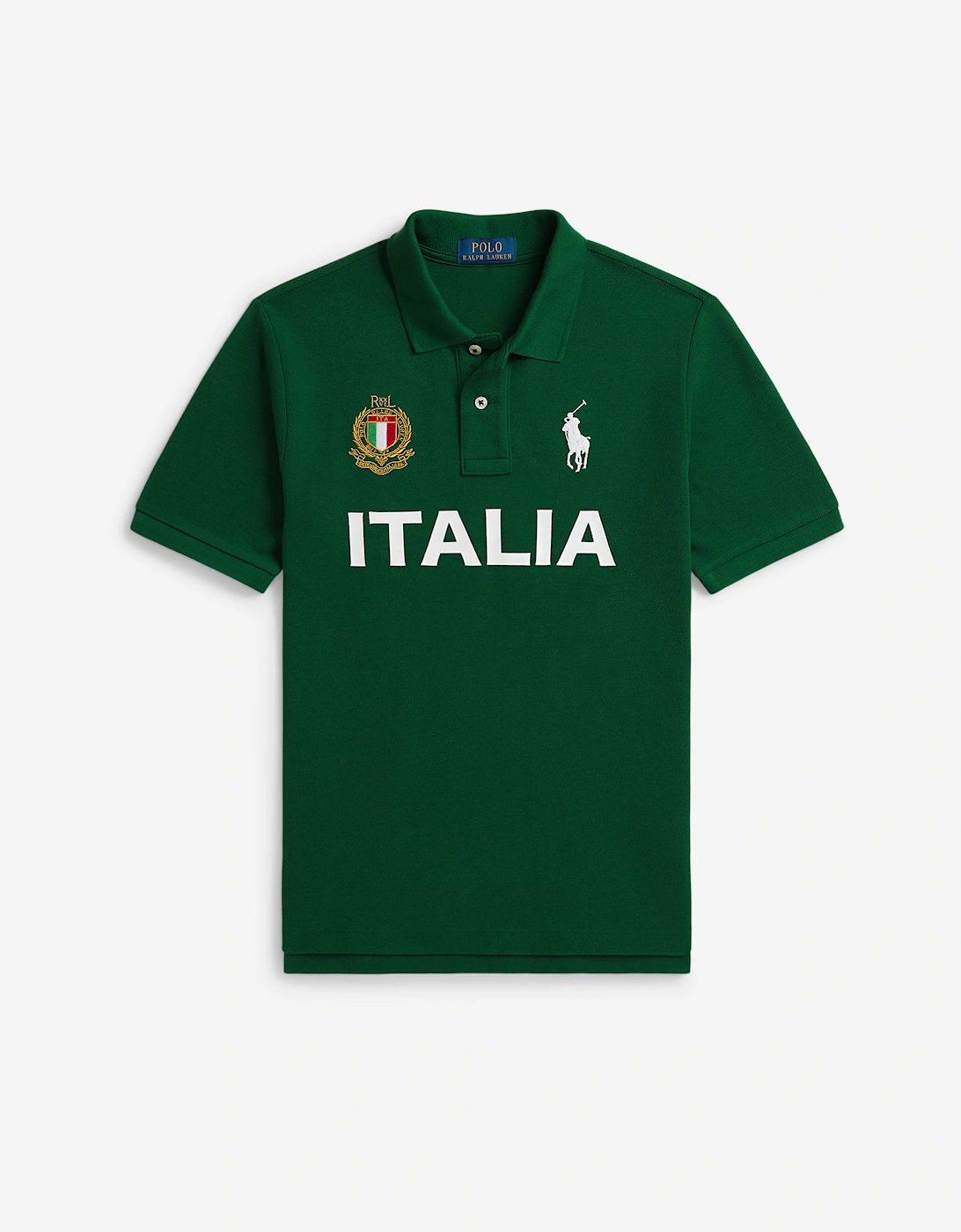 Ralph Lauren Boys Italia Polo Shirt in Green