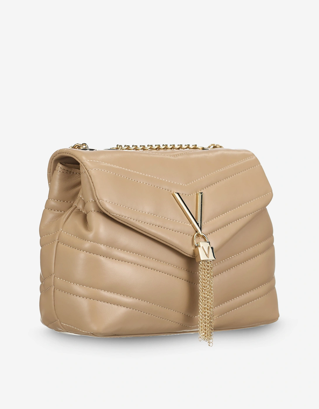 Valentino Privilege Flap Bag in Beige (23cm)