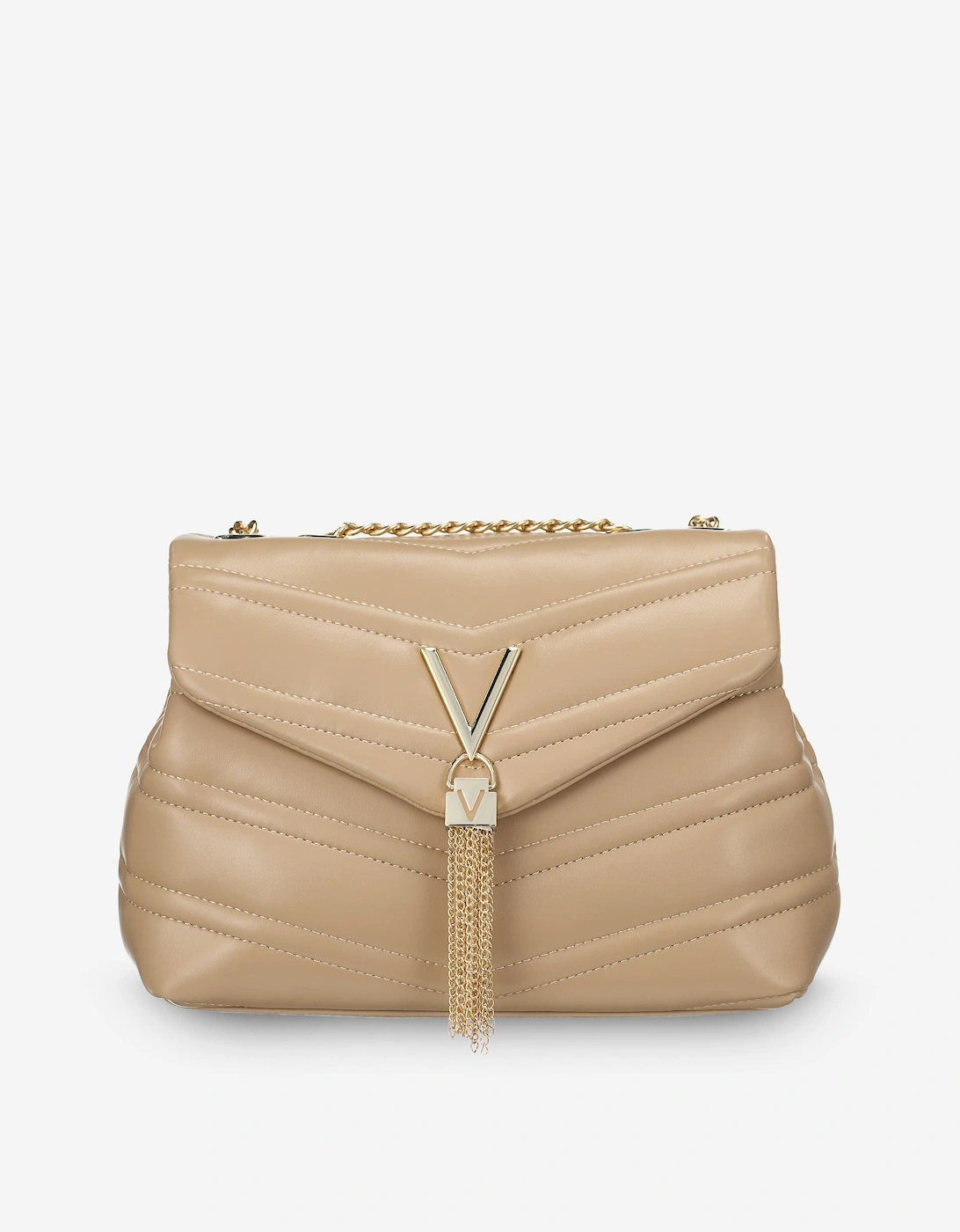 Valentino Privilege Flap Bag in Beige (23cm)
