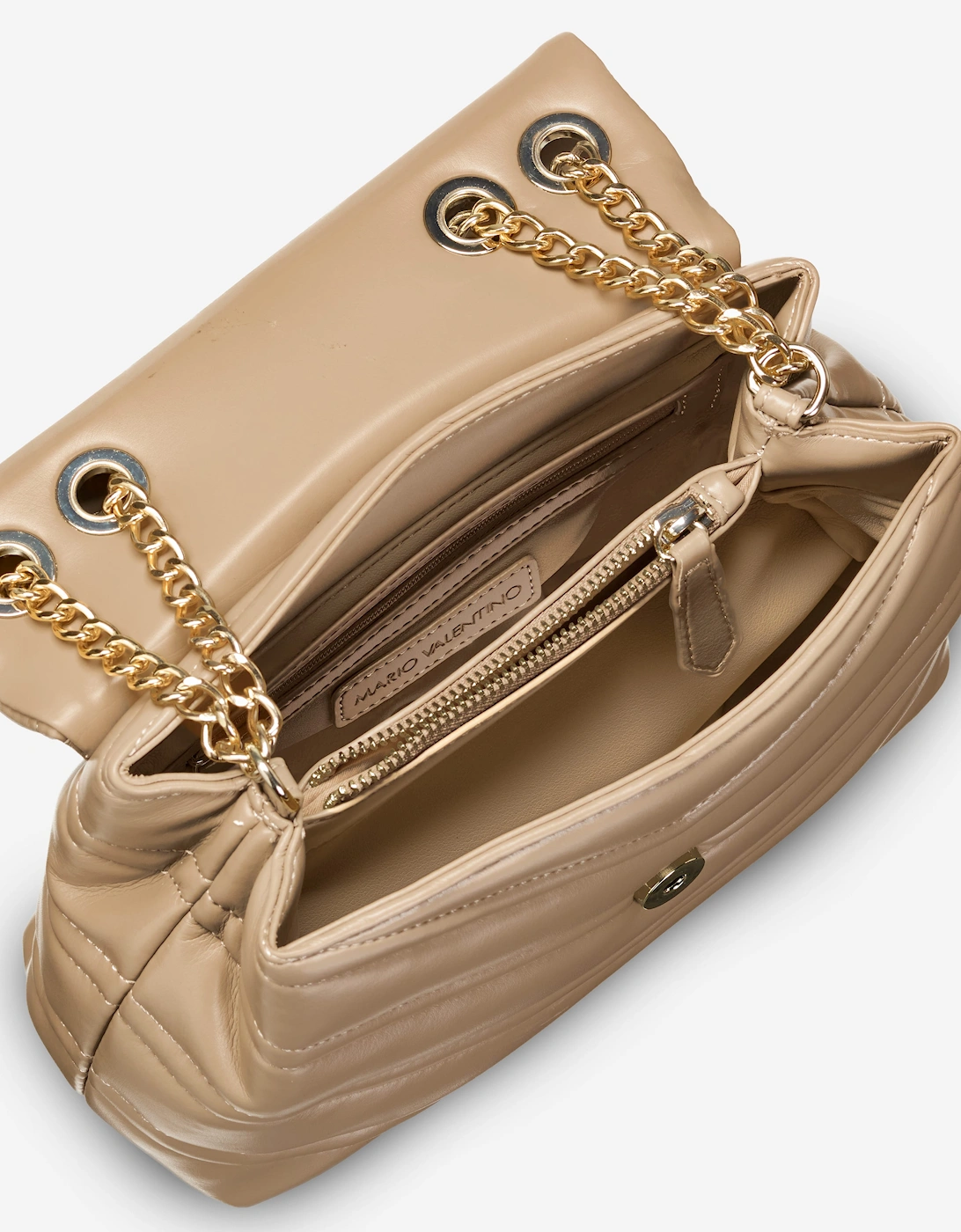 Valentino Privilege Flap Bag in Beige (23cm)