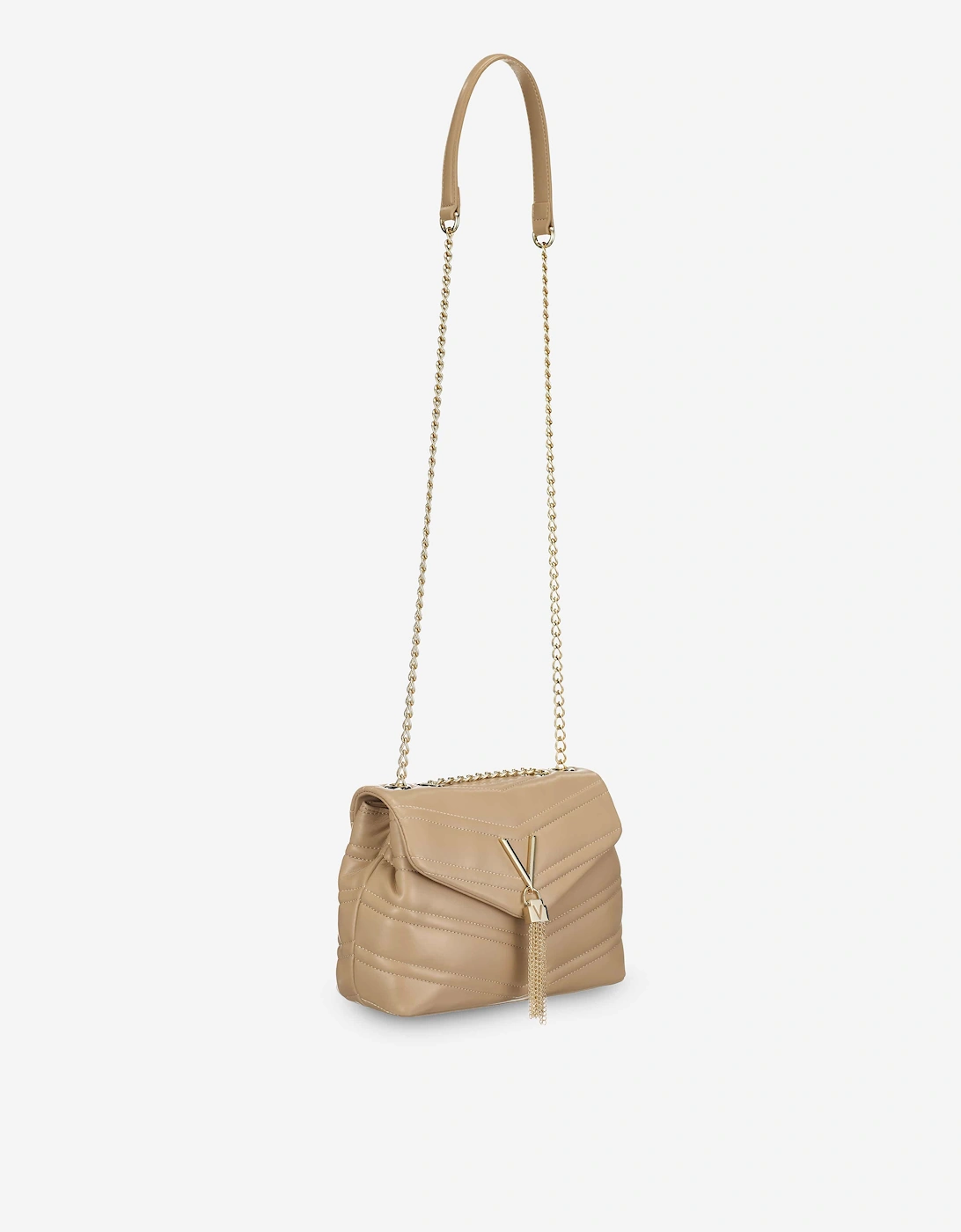 Valentino Privilege Flap Bag in Beige (23cm)
